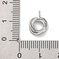 Ионное покрытие (ip) латунные подвески&nbsp;KK-U042-09P