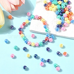 Непрозрачные акриловые бусины&nbsp;MACR-YW0003-50A