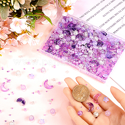 Прозрачные стеклянные бусины смешанного стиля&nbsp;GLAA-SC0002-17C