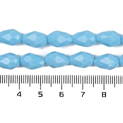 Непрозрачные однотонные нити бусин&nbsp;LS-EGLA-N013-P4mm-D10