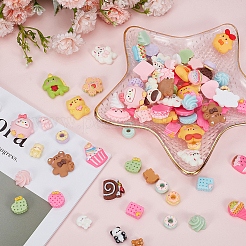 Кабошоны из непрозрачной смолы&nbsp;CRES-SP0001-15