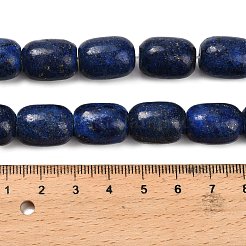 Нитки бусины из натурального ляписа-лазури&nbsp;G-H319-A01-03