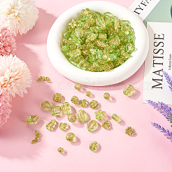 100 г прозрачных акриловых бусин&nbsp;MACR-TA0002-02J