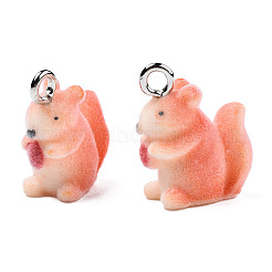 Кулоны из флокированной смолы&nbsp;X-RESI-N032-05