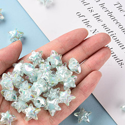 Прозрачные акриловые бусины&nbsp;TACR-S152-11B-10