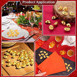 1 пакетик слитка золота из смолы&nbsp;DIY-PH0034-54