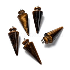 Природных тигровый глаз подвески&nbsp;LS-G-K311-47C