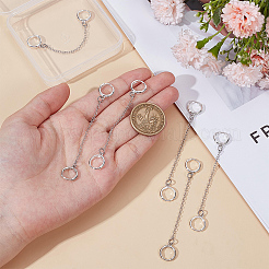 6 шт. латунные серьги-кольца&nbsp;HJEW-OC00314