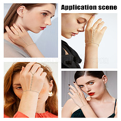 Латунные браслеты с микропаве из кубического циркония&nbsp;BJEW-LP0001-20