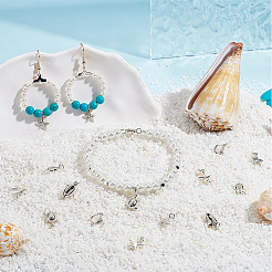 24шт 6 стиля латунные подвески&nbsp;KK-BBC0022-75