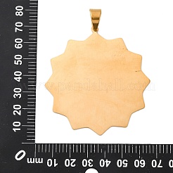 Большие подвески из нержавеющей стали 304&nbsp;STAS-U043-07A-G