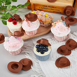 40шт. пластиковые кукольные шапочки&nbsp;AJEW-DC0003-40