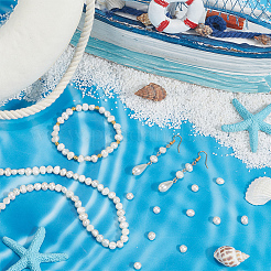 2 нить бусин из натурального культивированного пресноводного жемчуга&nbsp;PEAR-SC0001-37