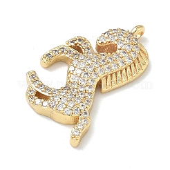 Латунные микро проложить кубического циркония подвески&nbsp;KK-I476-25A-G01