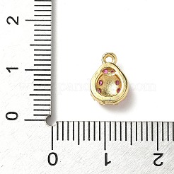 Латунные микро проложить кубического циркония подвески&nbsp;KK-I276-38G