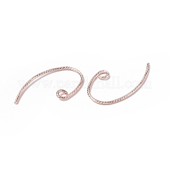 Латунные крючки для сережек&nbsp;KK-E079-01RG