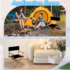 Ткань и бамбуковые палочки для пляжных стульев&nbsp;AJEW-WH20018-05A-1