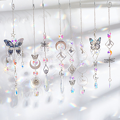 Наборы для изготовления ловцов солнца в виде стрекоз и бабочек своими руками&nbsp;DIY-SC0031-24