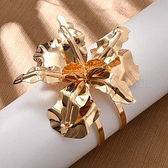 Браслеты-манжеты из сплава и железа для женщин&nbsp;LS-BJEW-F501-01C-KCG