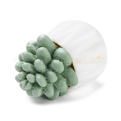 Имитация кактуса в горшке из смолы&nbsp;DJEW-F019-01F