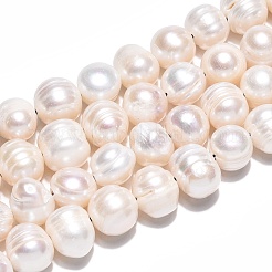 Нити из натурального культивированного пресноводного жемчуга&nbsp;LS-PEAR-L001-A-08-01