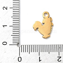 Подвески из нержавеющей стали 304 с эмалью&nbsp;LS-STAS-G374-01G-10