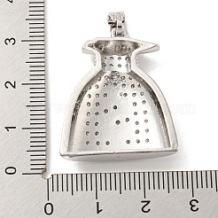 Латунные микро проложить кубического циркония подвески&nbsp;KK-P250-19P