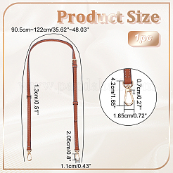 Ремень для сумки из микрофибры&nbsp;PURS-WH0005-47G-01