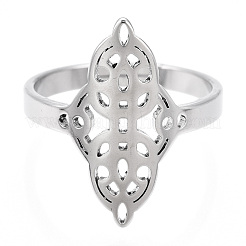 Кольцо для завязывания морского узла из нержавеющей стали марки 304&nbsp;RJEW-T027-01P