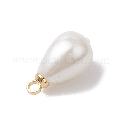 Подвески в форме капли из перламутра&nbsp;PALLOY-JF04859