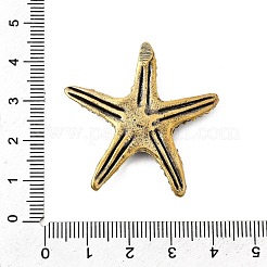 Латунные фигурки морских звезд миниатюрные статуэтки для домашнего офиса украшение рабочего стола&nbsp;KK-S335-06AB