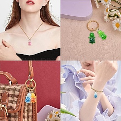 Подвески из непрозрачной смолы 10 шт.&nbsp;RESI-YW0002-10A