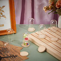 30 шт. купольная крышка из арочного стекла&nbsp;AJEW-BC0008-85B