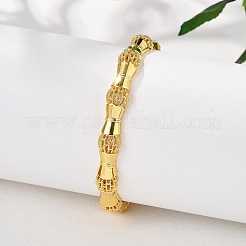 Латунные браслеты для женщин&nbsp;BJEW-D313-04G