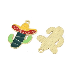 Подвески из сплава с эмалью на тему Синко де Майо&nbsp;ENAM-V001-05F-G