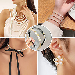 170шт стекла жемчужные бусины&nbsp;HY-TA0003-03