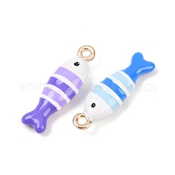 Подвески из эмали и сплава&nbsp;ENAM-A012-17B-G