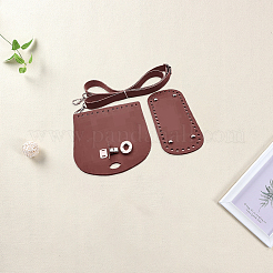 1 сумка ручной работы из искусственной кожи крючком наборы аксессуаров для сумки через плечо&nbsp;DIY-CL0001-04C