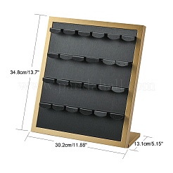 Искусственная кожа серьги отображает&nbsp;EDIS-L003-02