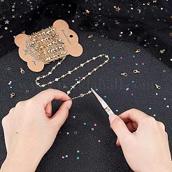 2.5м латунных звеньев цепи&nbsp;DIY-CA0002-14