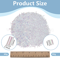 150 г 2 вида съемных пластиковых бусин&nbsp;KY-OC0001-47