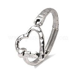 Шарнирные браслеты из сплава для женщин&nbsp;RJEW-S637-02AS