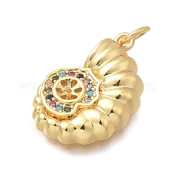 Латунные микро проложить кубического циркония подвески&nbsp;KK-D431-016G