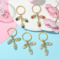 Брелок из эмалевого сплава&nbsp;KEYC-YW00078-01