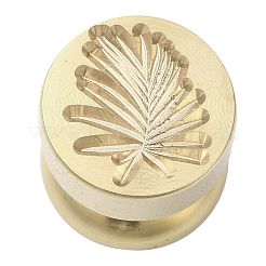 Золотая тональная круглая сургучная печать&nbsp;LS-AJEW-M040-01G-O