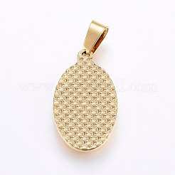 Подвески из нержавеющей стали 304 «Леди Гваделупская»&nbsp;STAS-H458-23G