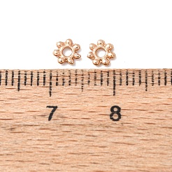 Легкие позолоченные сплав цветок ромашковые бусы&nbsp;PALLOY-E385-04KCG