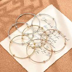 Комплект браслетов из нержавеющей стали Fashion 201&nbsp;X-BJEW-L664-023C-M-1