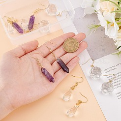 Серьги-подвески из нержавеющей стали 304&nbsp;EJEW-GO00001