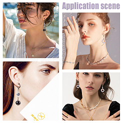 36шт 6 цвета латунные клипсы для серег&nbsp;FIND-PH0006-40